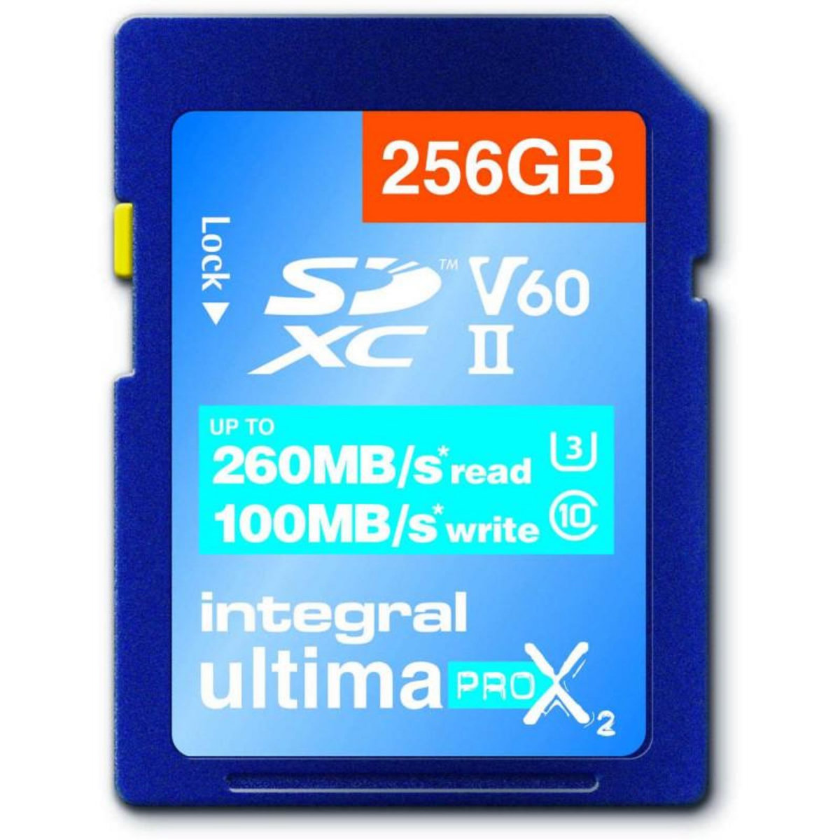 Integral Carte mémoire INTEGRAL INSDX 256 G 260/100 U 2