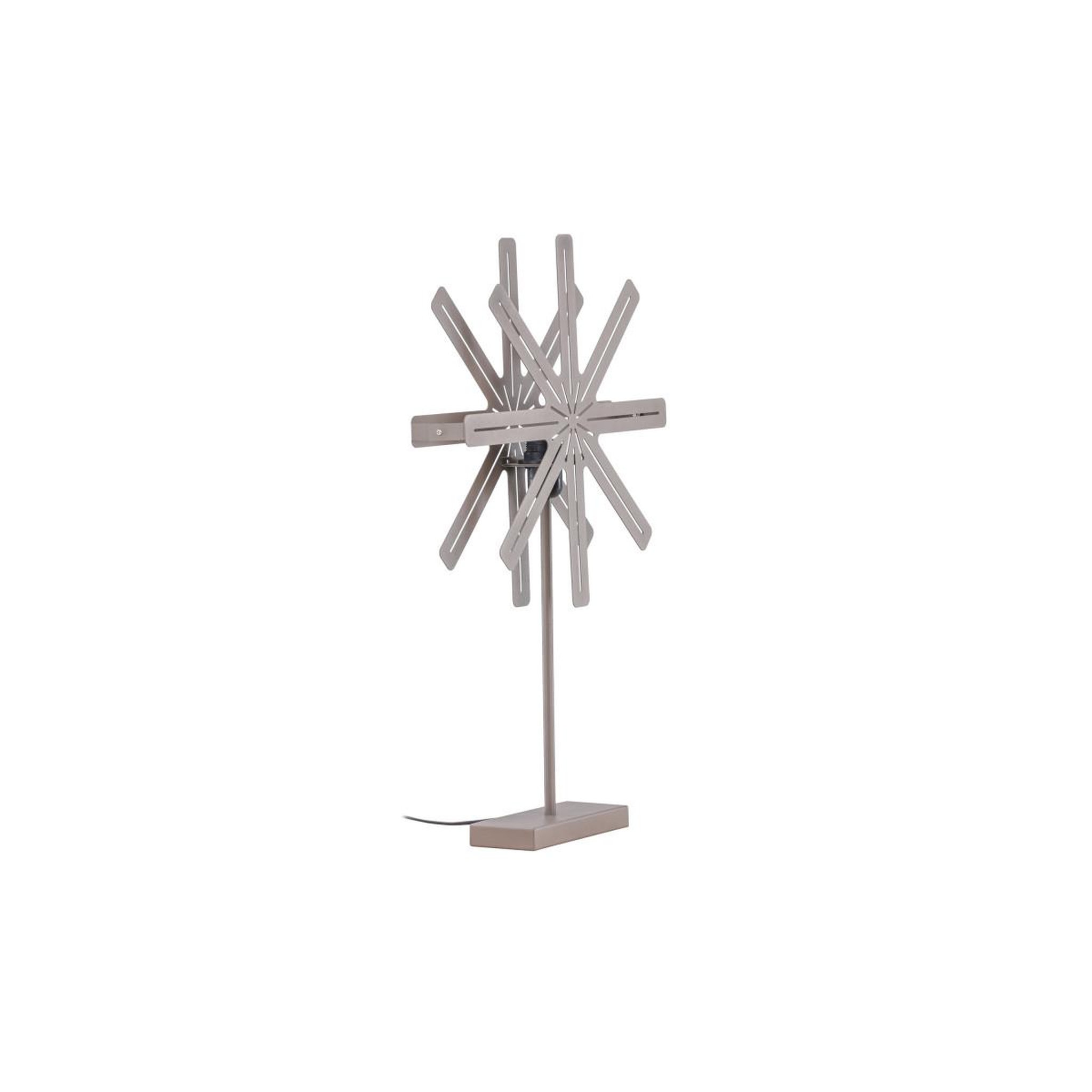 Voir la diapositive 2 : Paris Prix Lampe à poser déco  safsen  67cm marron
