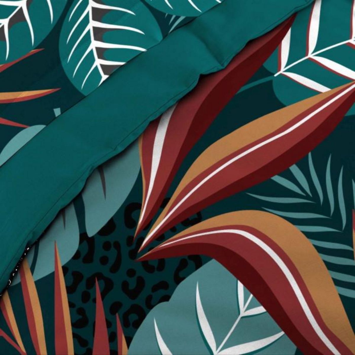 Paris Prix Parure de Lit 6 Pièces  Meryl  240x220cm Bleu