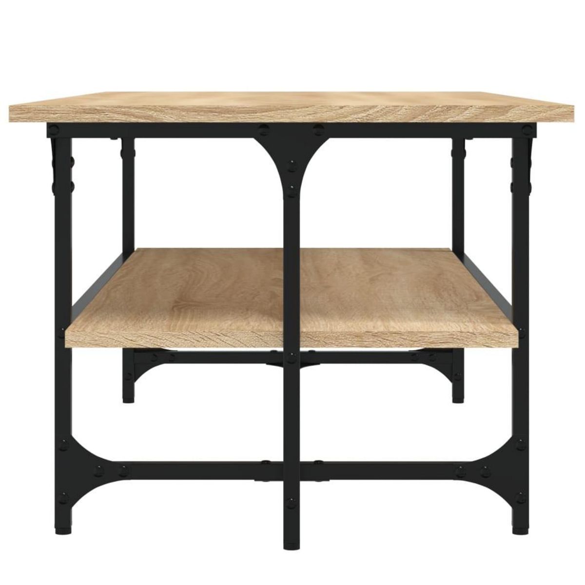 VIDAXL Table basse Chene sonoma 100x50x40 cm Bois d'ingenierie