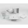 Voir la diapositive 2 : Hayward Skimmer premium petite meurtrière (béton) - Hayward