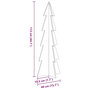Voir la diapositive 6 : VIDAXL Arbre de Noël en bois pour decoration 112 cm bois de pin massif