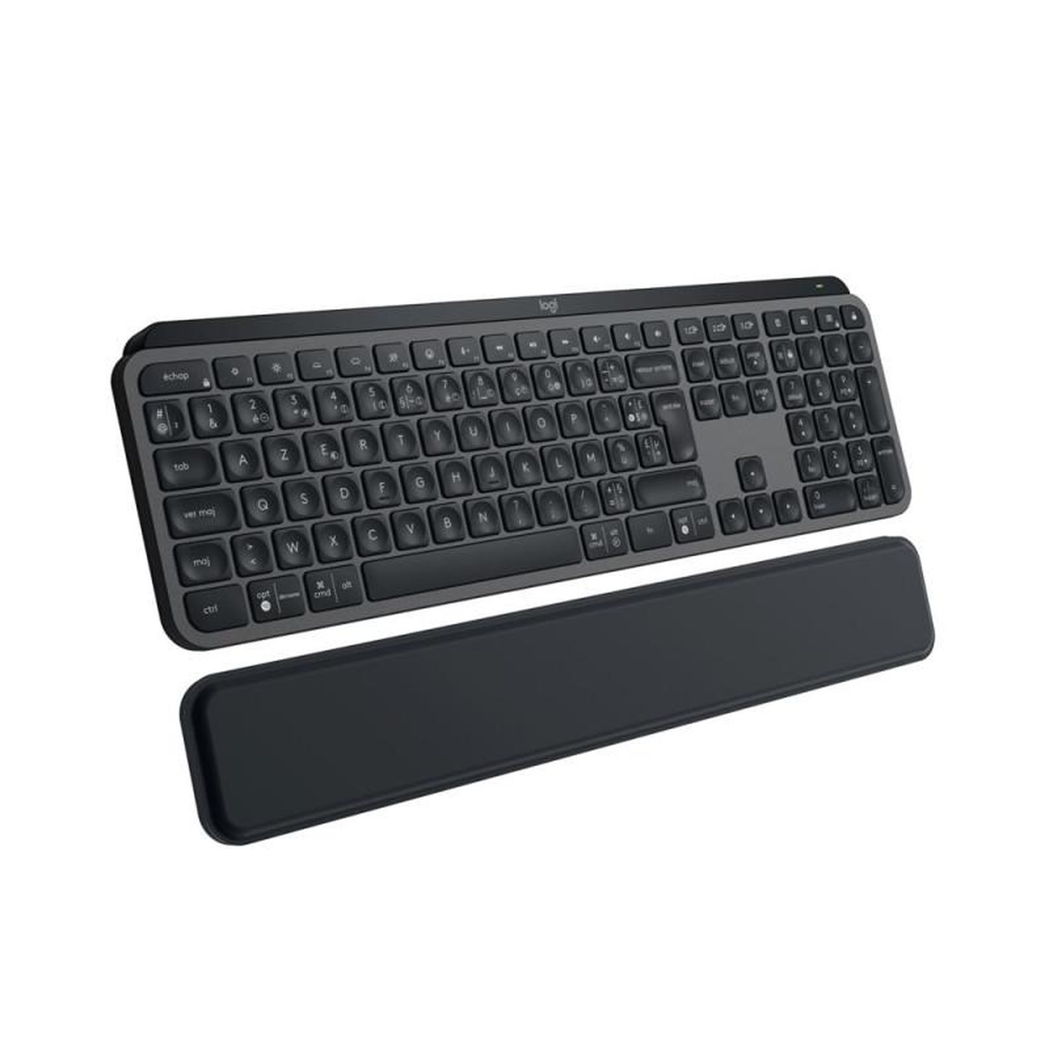 Logitech Clavier sans fil Azerty Logitech MX Keys S Plus Noir