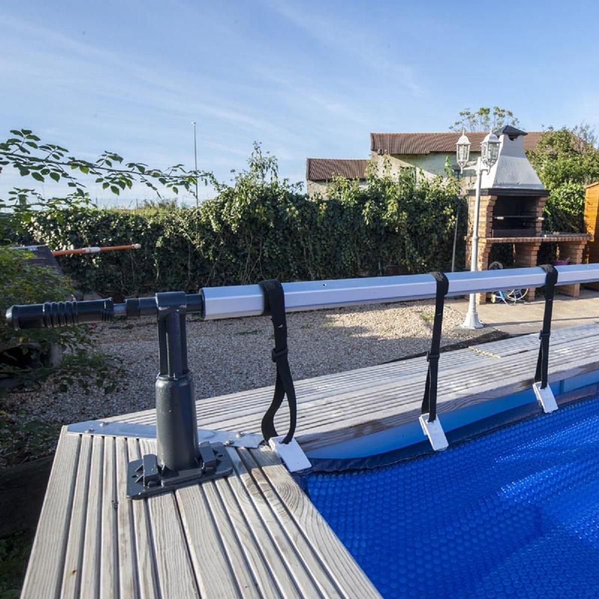 GRE Enrouleur pour piscine hors-sol - Jusqu'à 5-80m