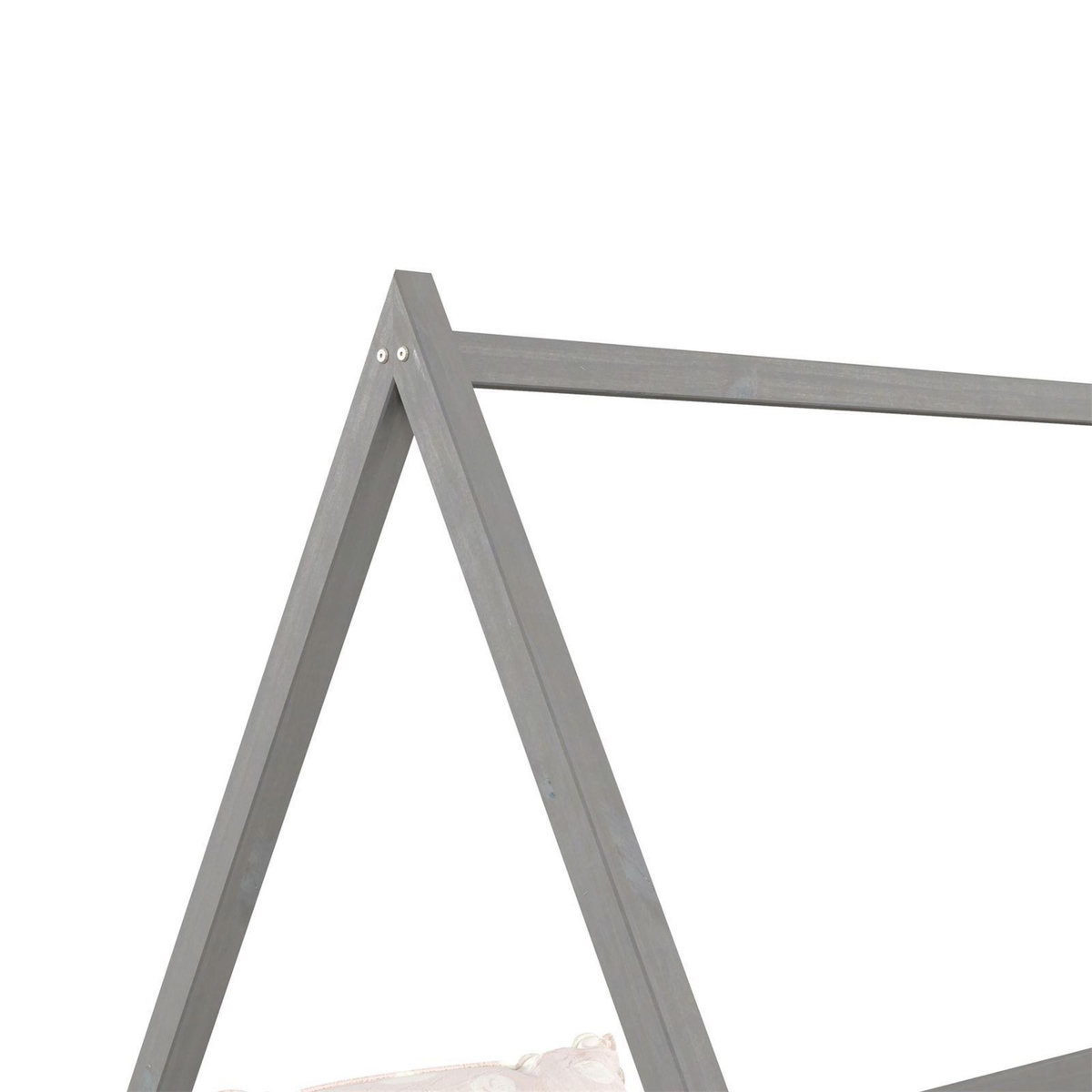 IDIMEX Lit cabane SILA 90 x 200 cm, en pin massif