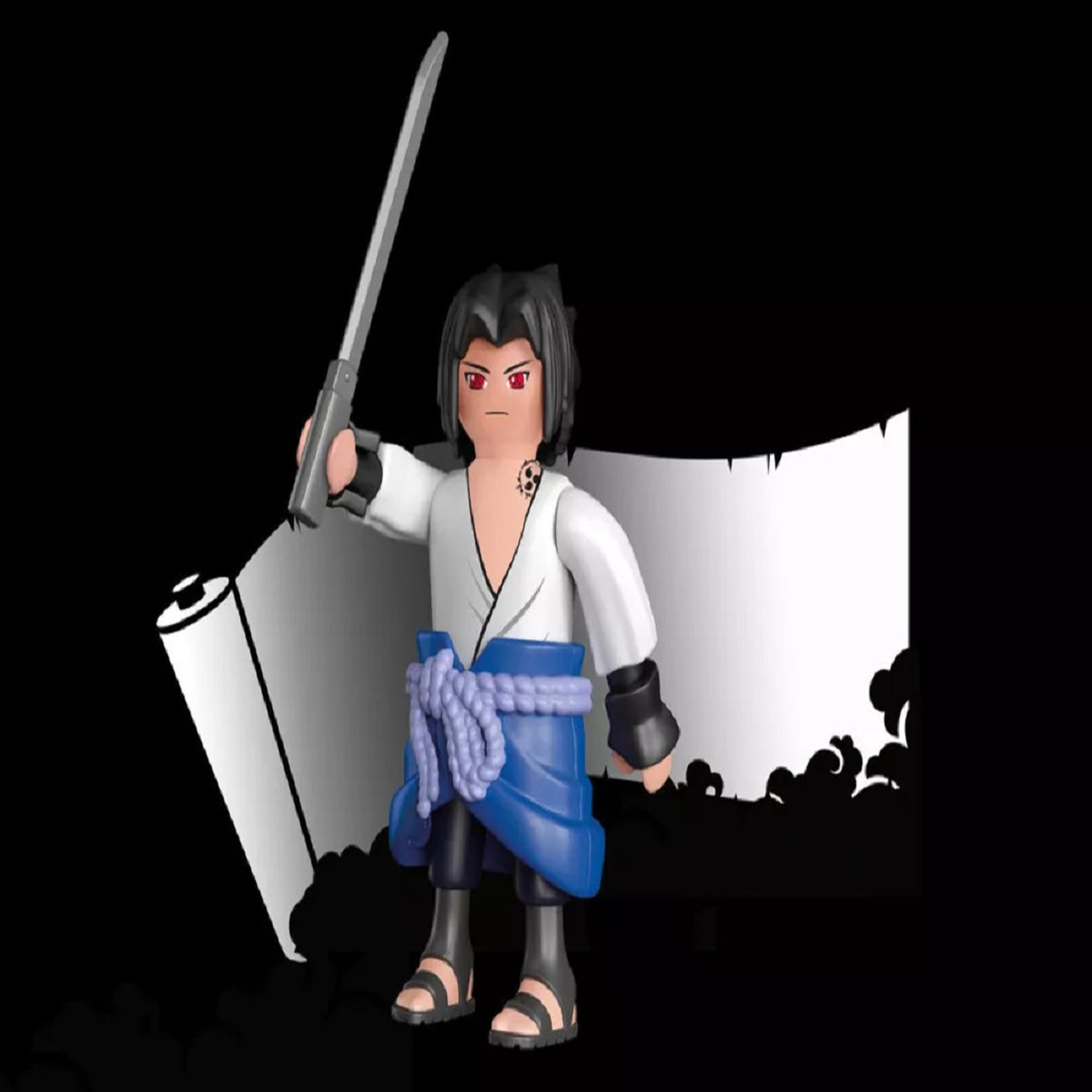 Voir la diapositive 2 : PLAYMOBIL 71097 - Naruto Shippuden - Sasuke