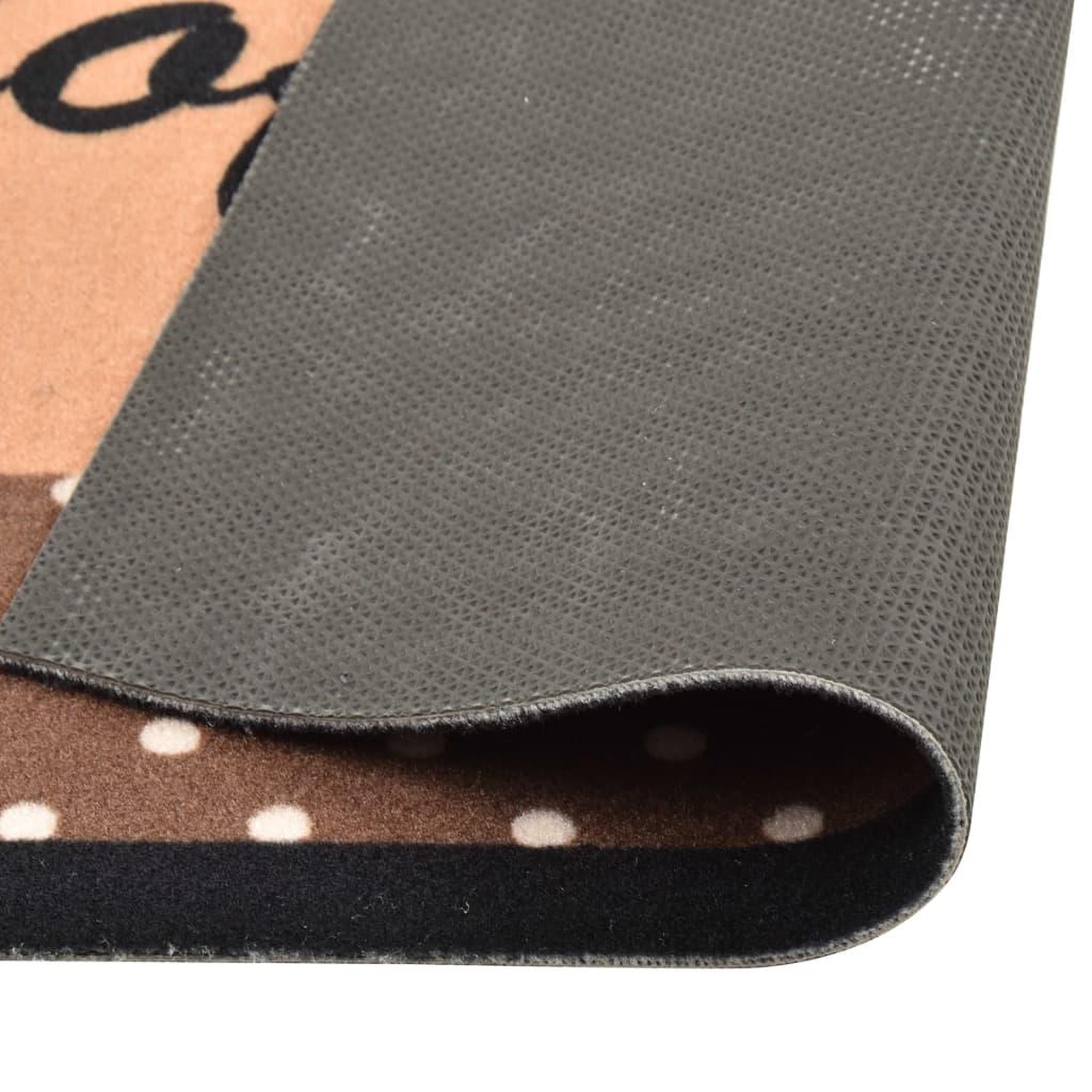 Voir la diapositive 3 : VIDAXL Tapis de cuisine lavable Marron cafe 60x300 cm