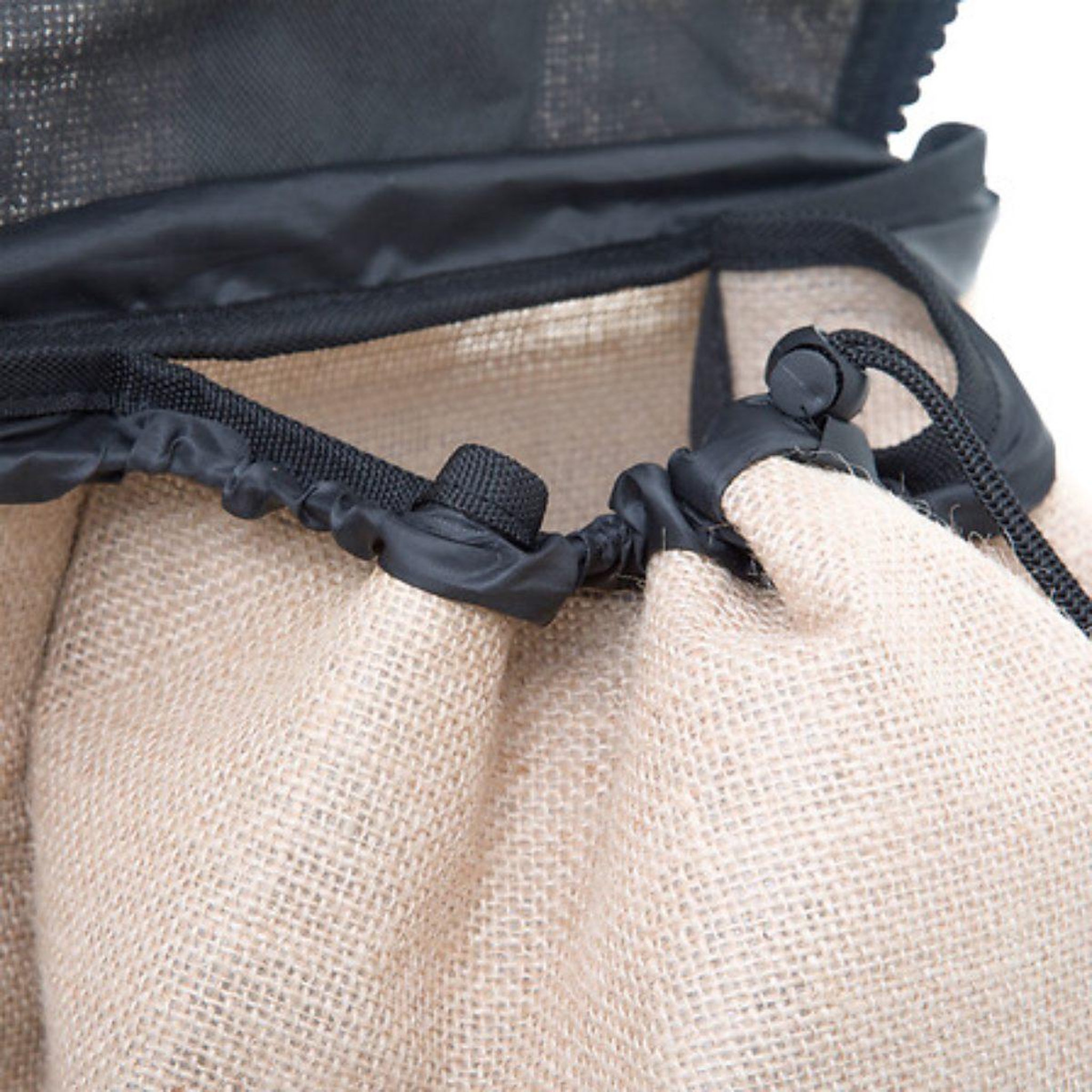Voir la diapositive 5 : FIVE Chariot de marché  jute  33l beige