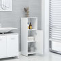 Voir la diapositive 3 : VIDAXL Armoire de salle de bain Blanc brillant 30x30x95 cm