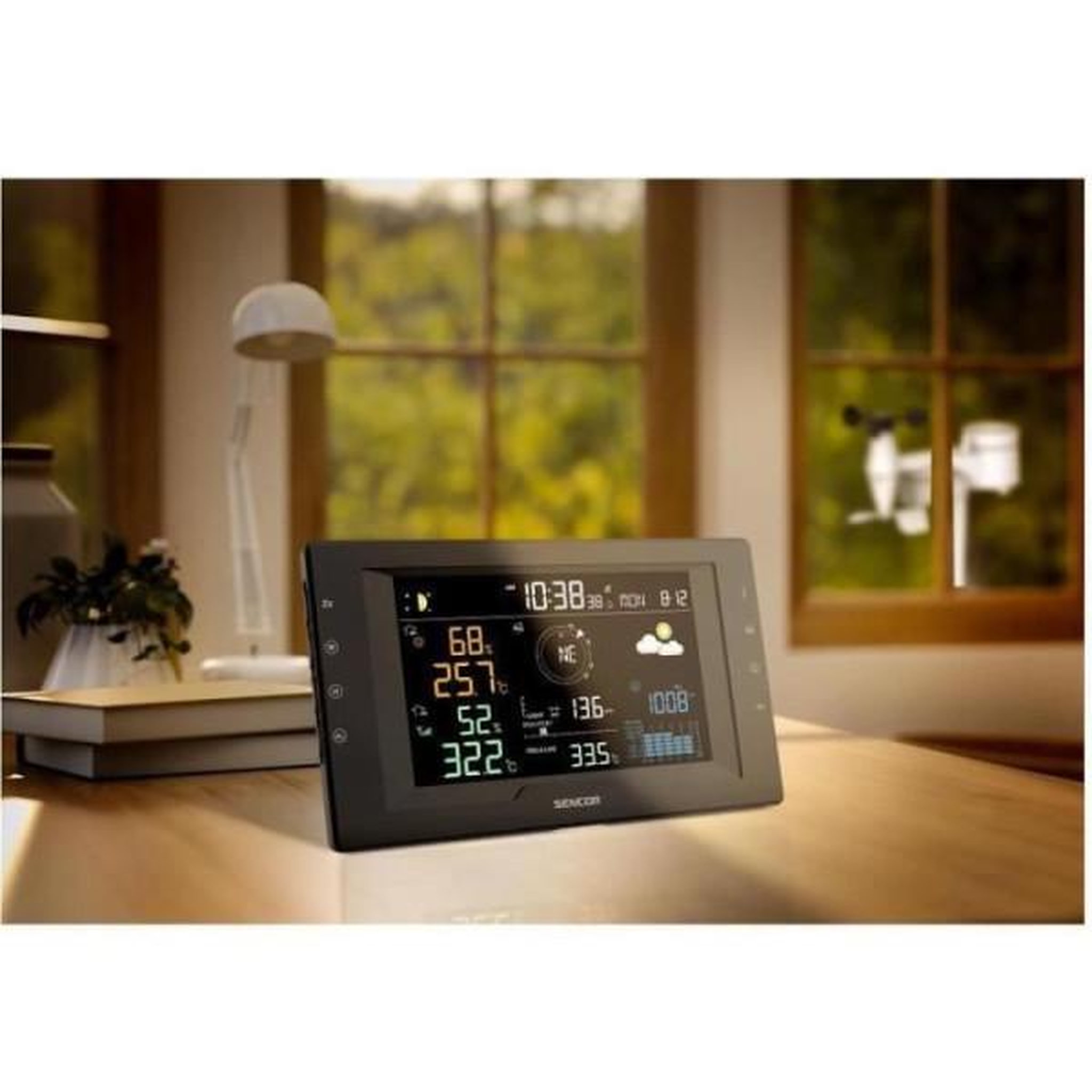 Voir la diapositive 4 : MARKET24 Station météo professionnelle - sencor - sws 9400