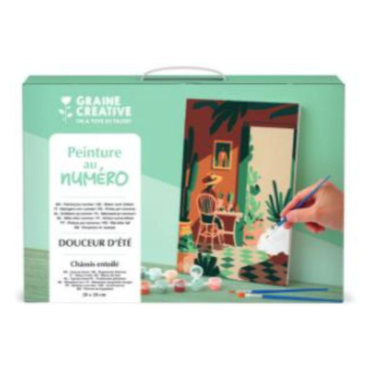 Graine créative Peinture au numero - Douceur d Ete