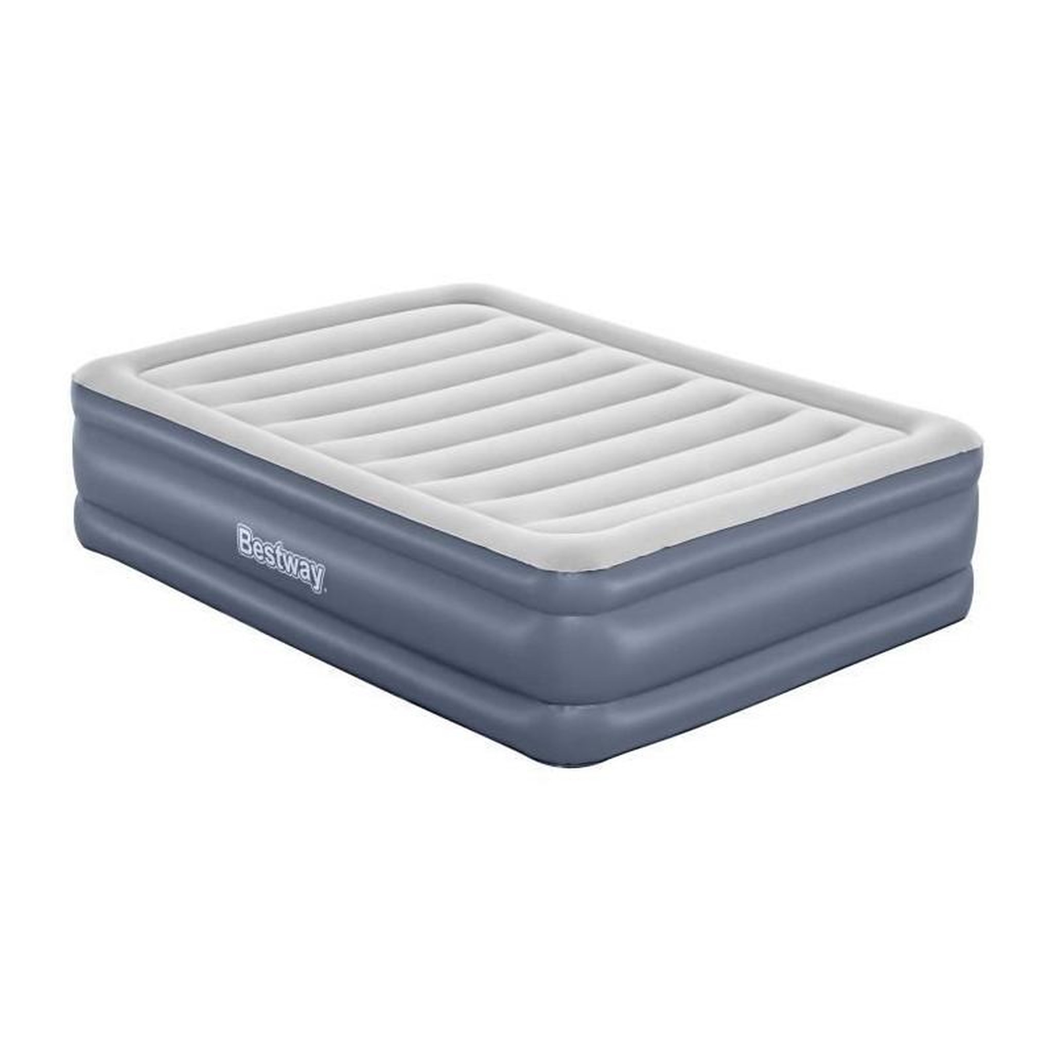 BESTWAY Lit gonflable - BESTWAY - 6713I - Tritech™ - 2 places, 203 x 152 x 51 cm, pompe électrique intégrée, cadre de lit