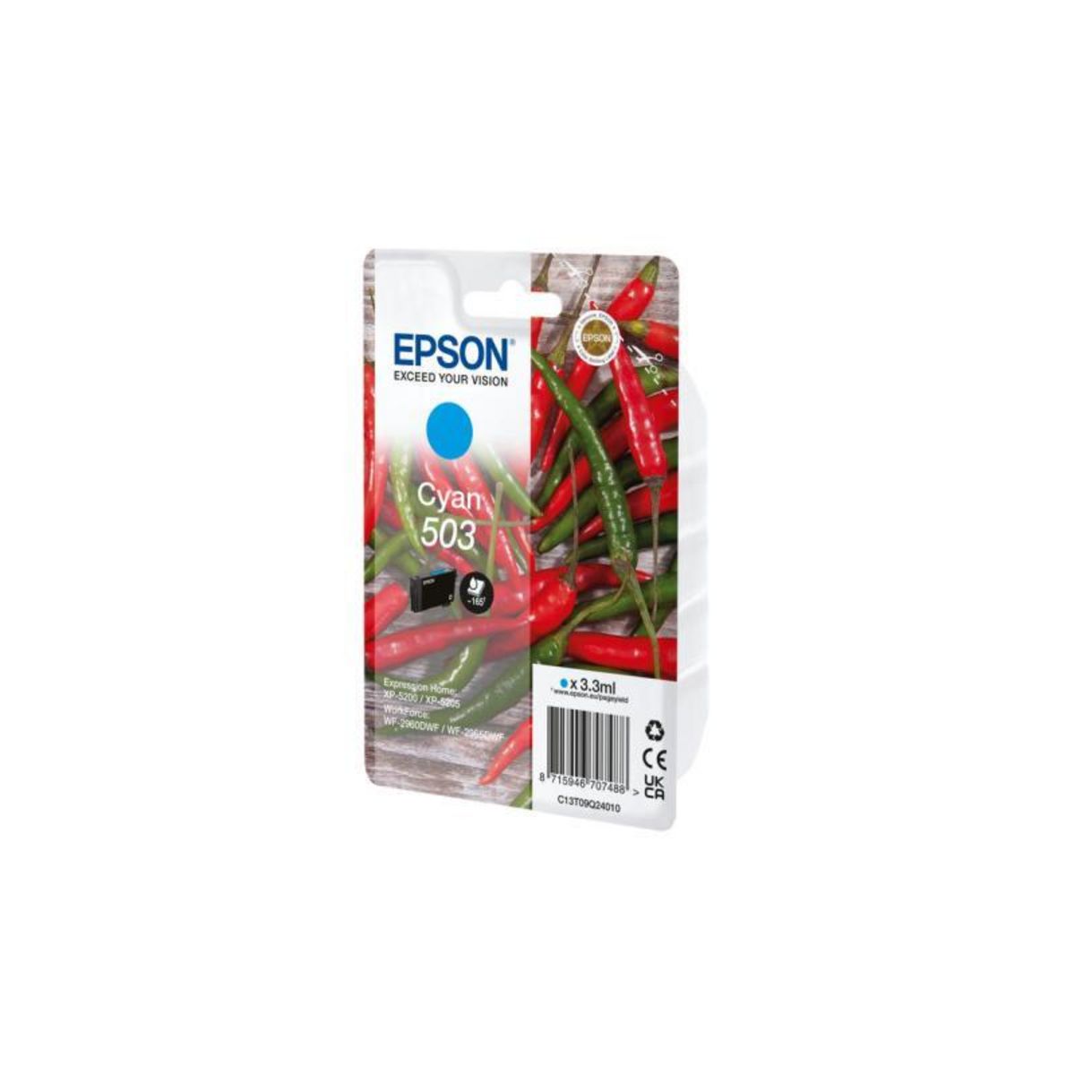 Epson Epson Ink 503 Cyan (C13T09Q24010)