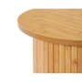 Voir la diapositive 3 : BEST MOBILIER Kofu - bout de canapé - bambou - 40x45 cm