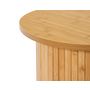 Voir la diapositive 3 : BEST MOBILIER Kofu - bout de canapé - bambou - 40x45 cm