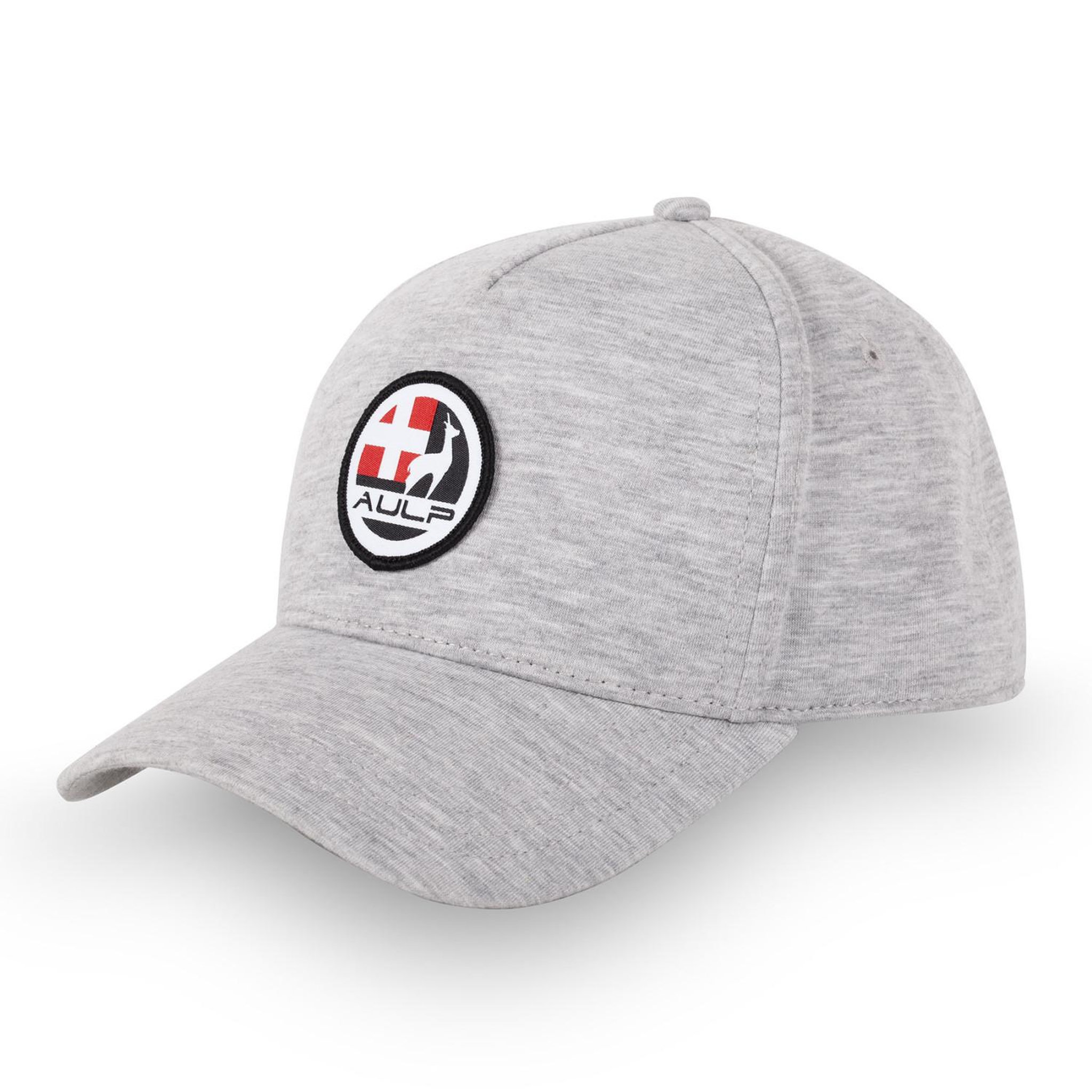 AULP Casquette baseball chiné logo. Coloris disponibles : Gris