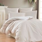 Sensei Maison Housse de couette en percale de coton LINQUIST. Coloris disponibles : Bleu