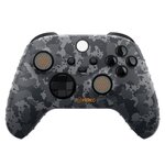 Just for games Kit Accessoire personnalisé Just For Games pour manette Xbox One Xbox Series X et S Camo Noir et Gris