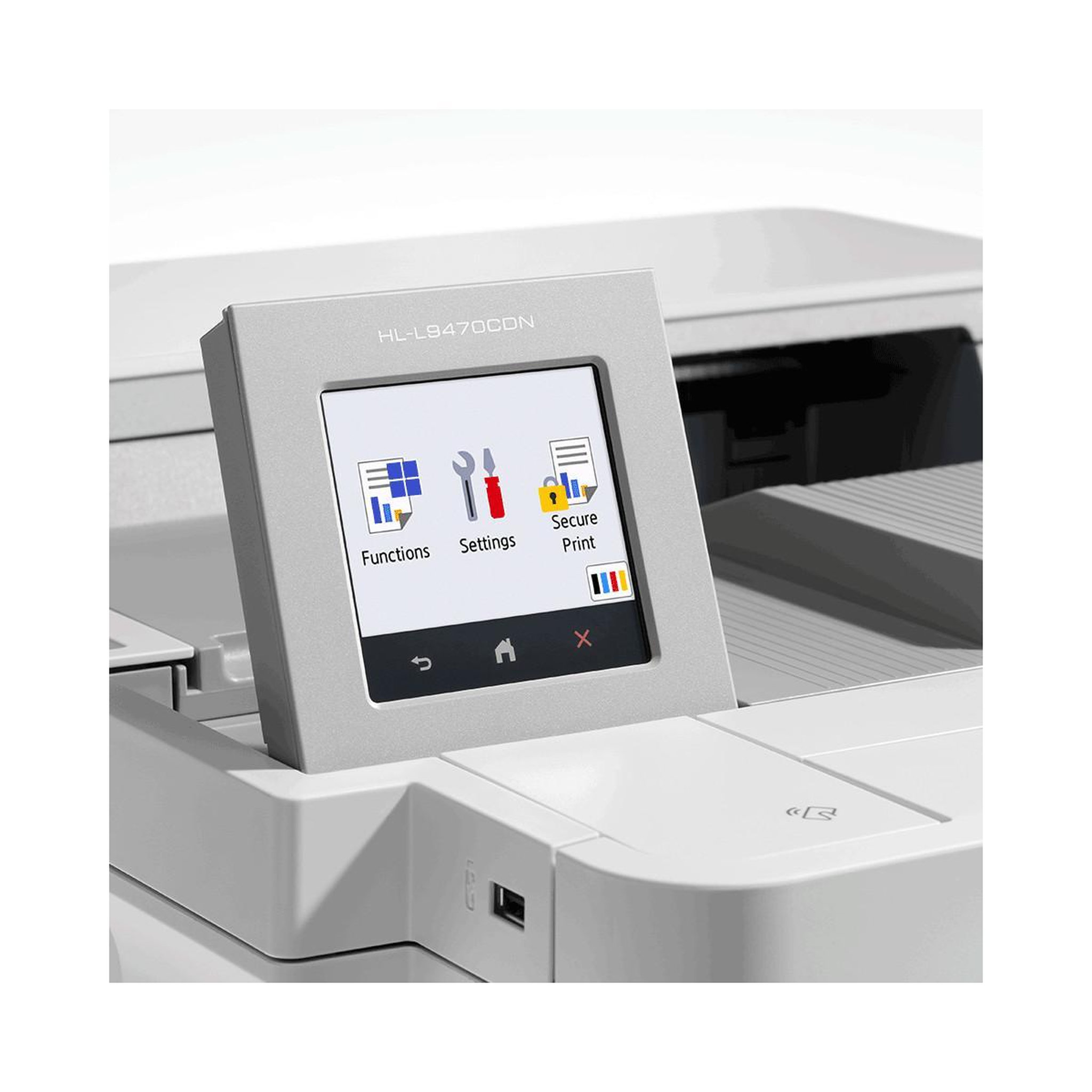 Voir la diapositive 3 : Brother Brother hl-l9470cdn imprimante laser couleur professionnelle a4