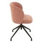 Voir la diapositive 3 : Paris Prix Chaise Pivotante Design  Gena  56cm Rose Clair