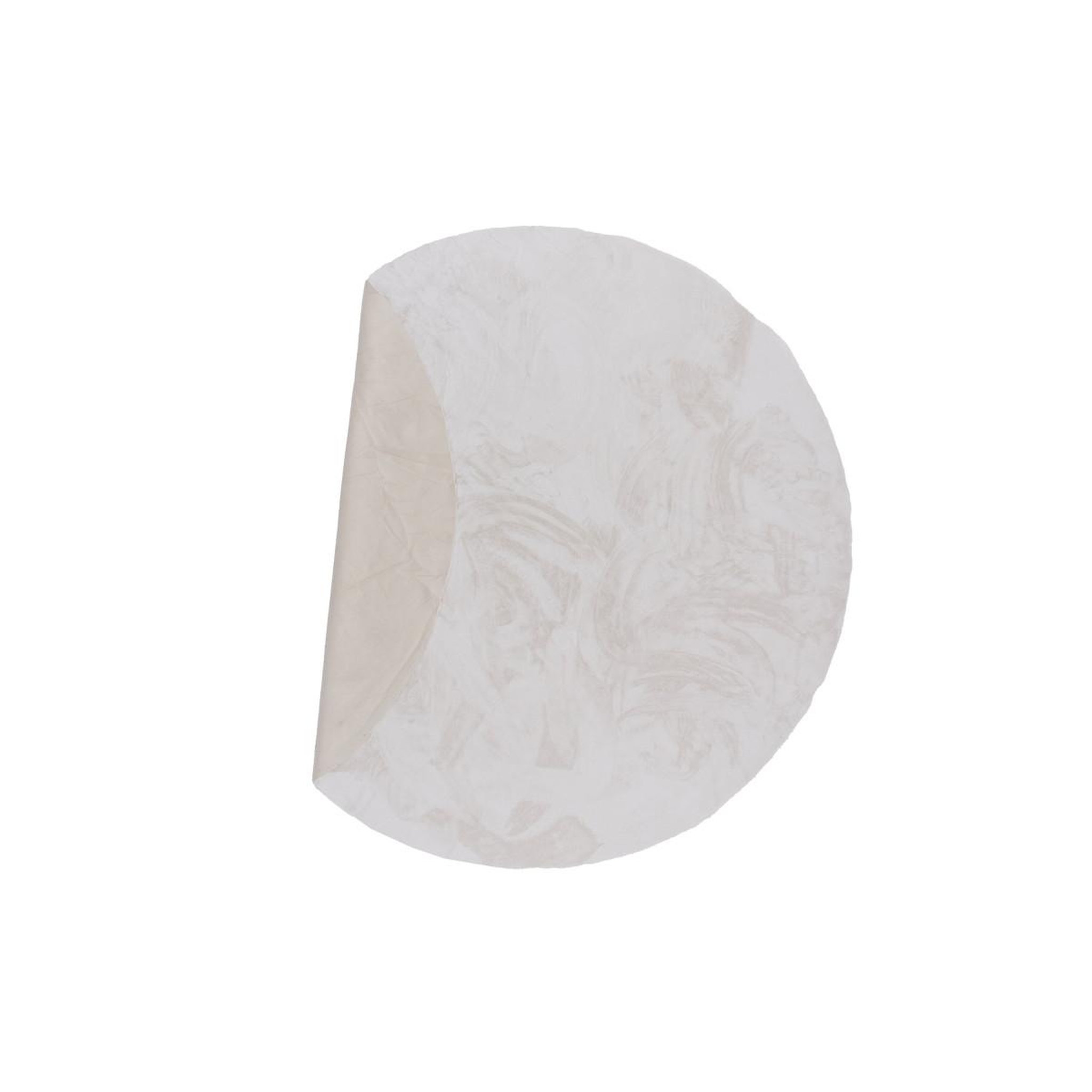 Voir la diapositive 2 : Paris Prix Tapis rond design  nina  200cm blanc
