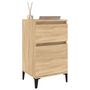Voir la diapositive 4 : VIDAXL Tables de chevet 2 pcs chêne sonoma 40x35x70 cm