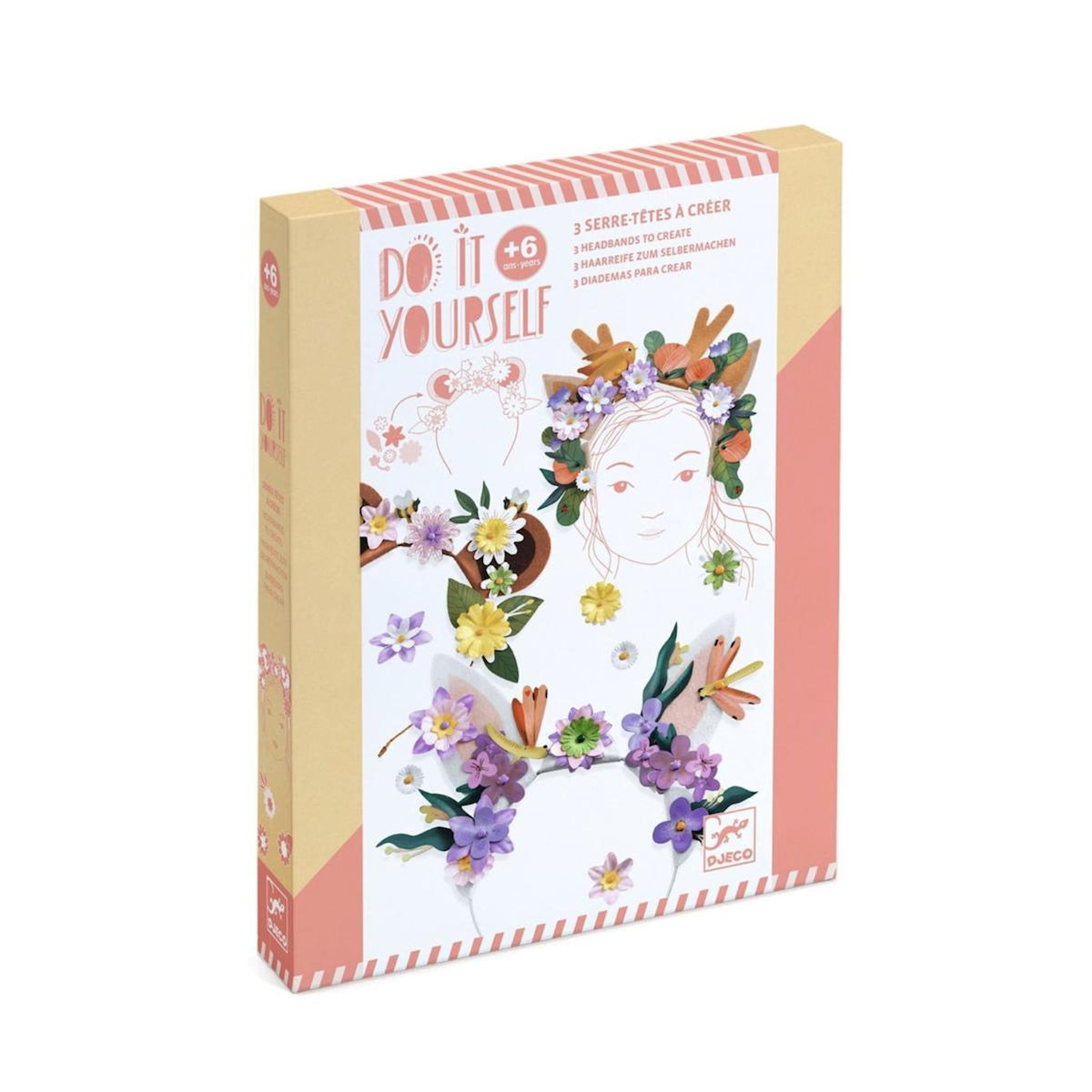 Djeco Trois Serre-tetes a creer -