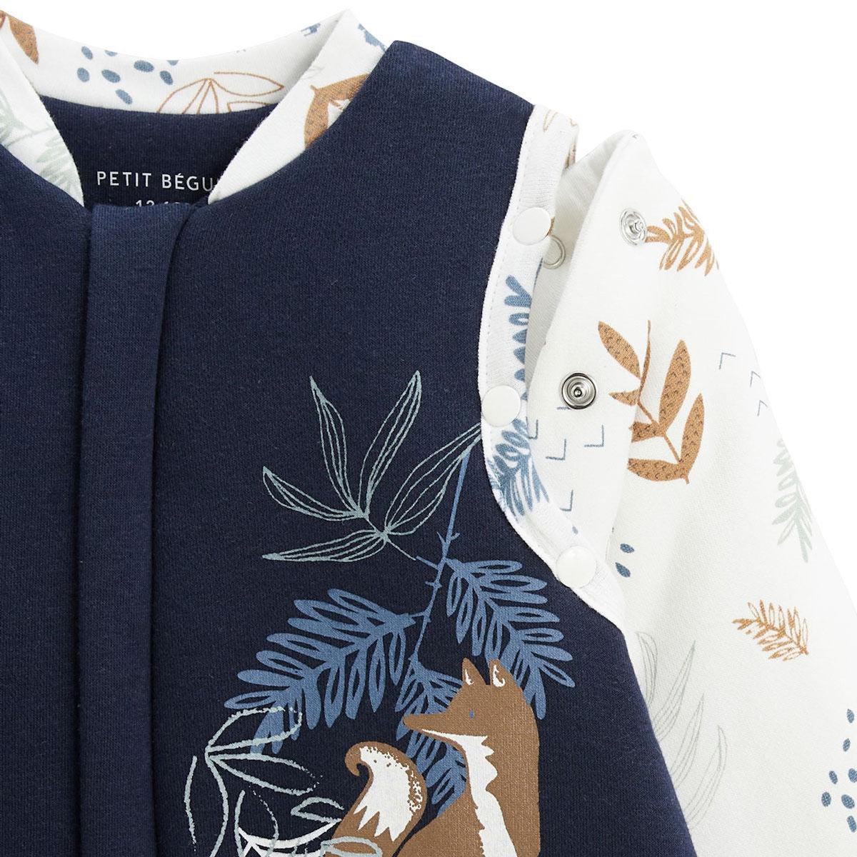 Petit Béguin Turbulette d'hiver avec pieds retroussables et manches amovibles Bivouac