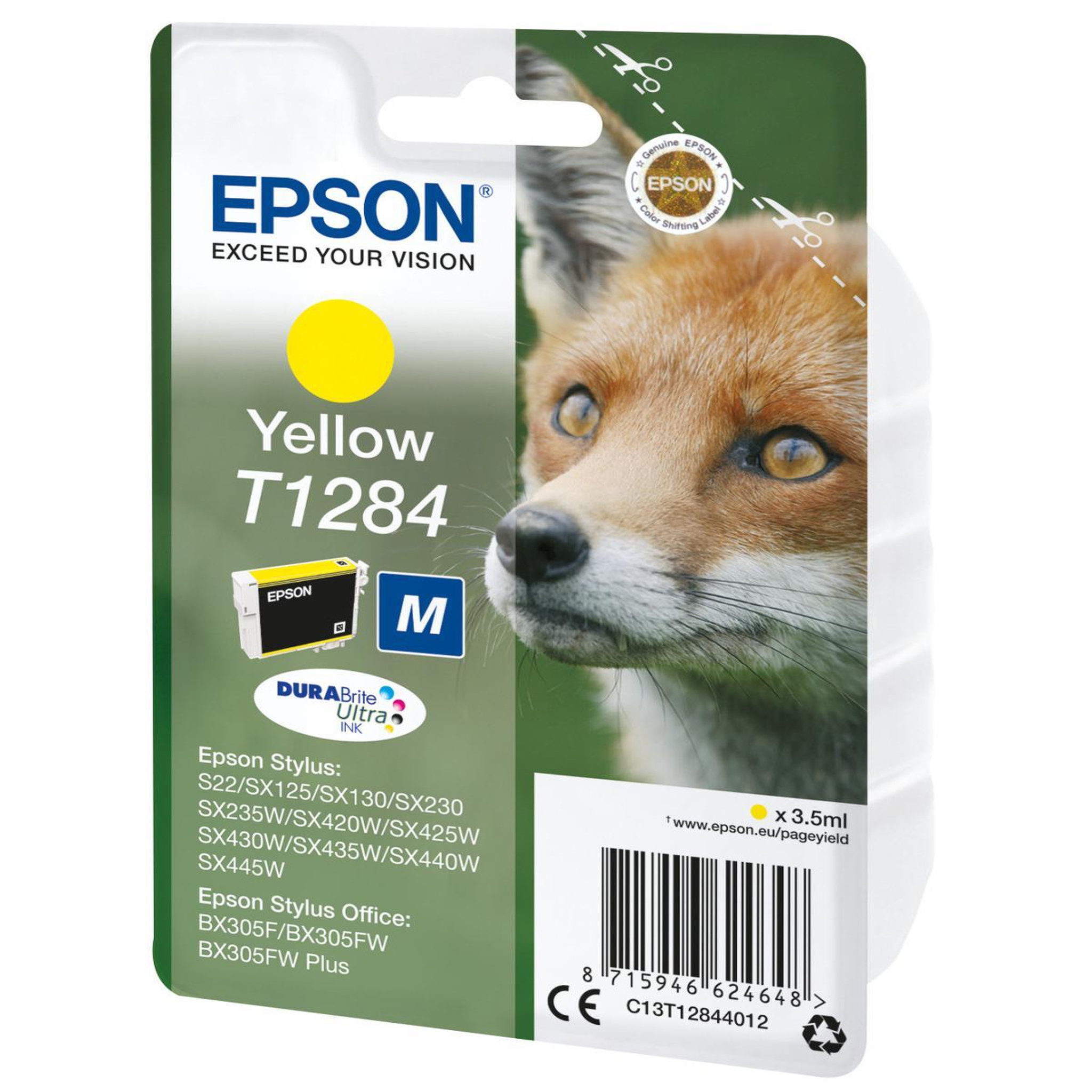 Voir la diapositive 3 : Epson Epson fox cartouche  renard  - encre durabrite ultra j
