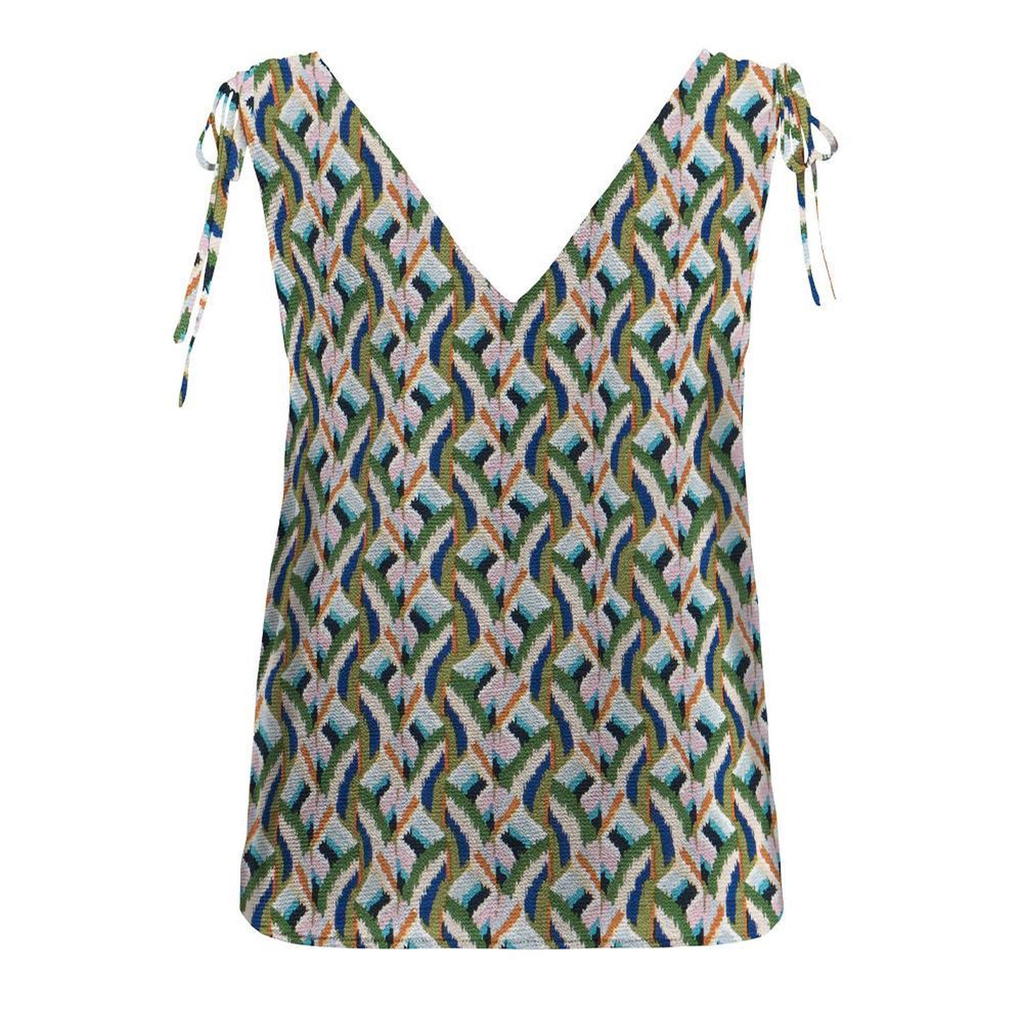 Only Top /Multicolore  Femme Only Ruching. Coloris disponibles : Vert