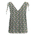 Only Top / ulticolore  Femme Only Ruching. Coloris disponibles : Vert