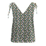 Only Top / ulticolore  Femme Only Ruching. Coloris disponibles : Vert