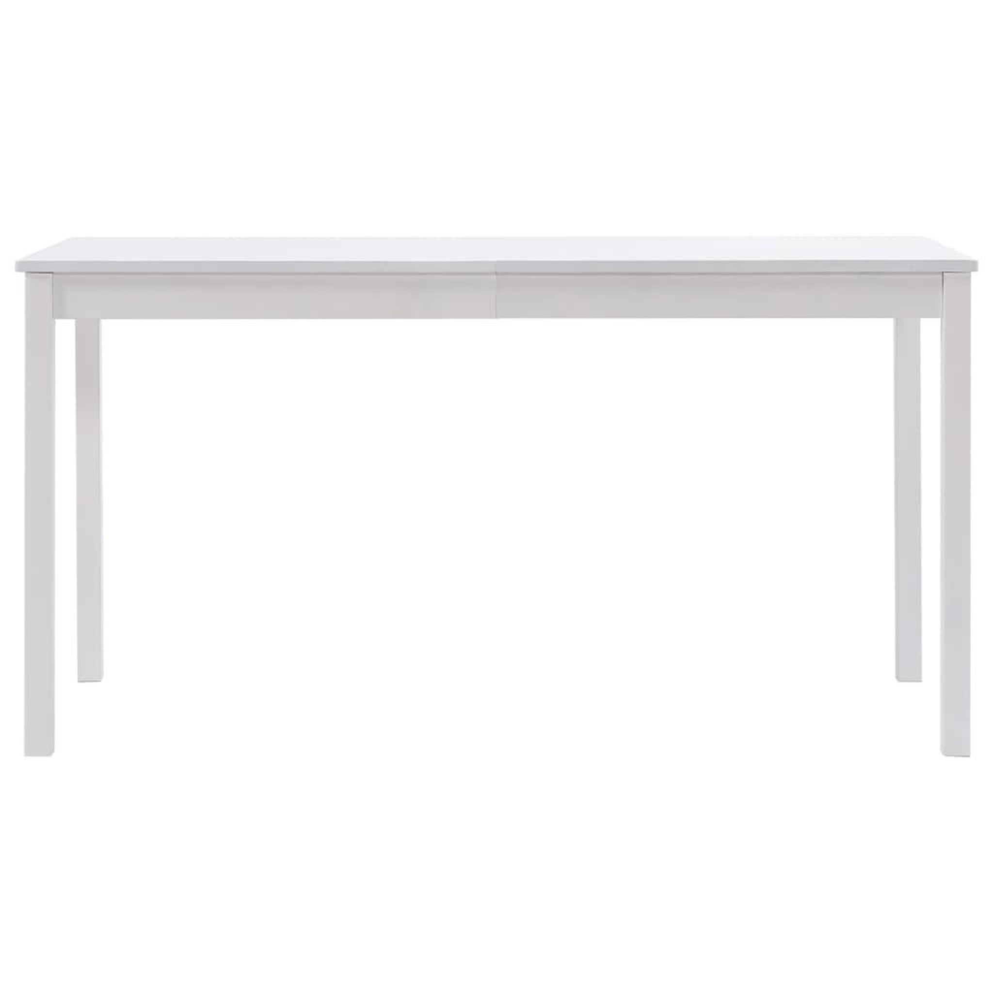 Voir la diapositive 3 : VIDAXL Ensemble de salle a manger 7 pcs Pinede Blanc