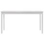 Voir la diapositive 3 : VIDAXL Ensemble de salle a manger 7 pcs Pinede Blanc