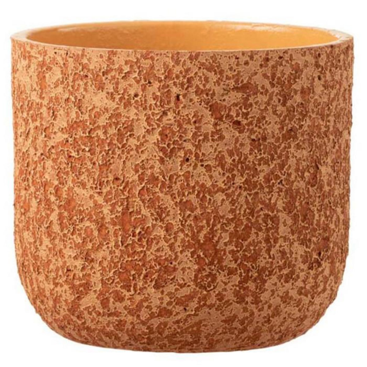 Paris Prix Cache-Pot Design  Rugueux  22cm Terracotta
