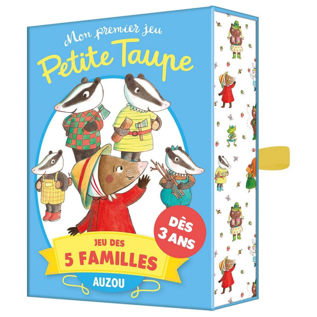 Editions Auzou Jeu des 5 familles La petite taupe