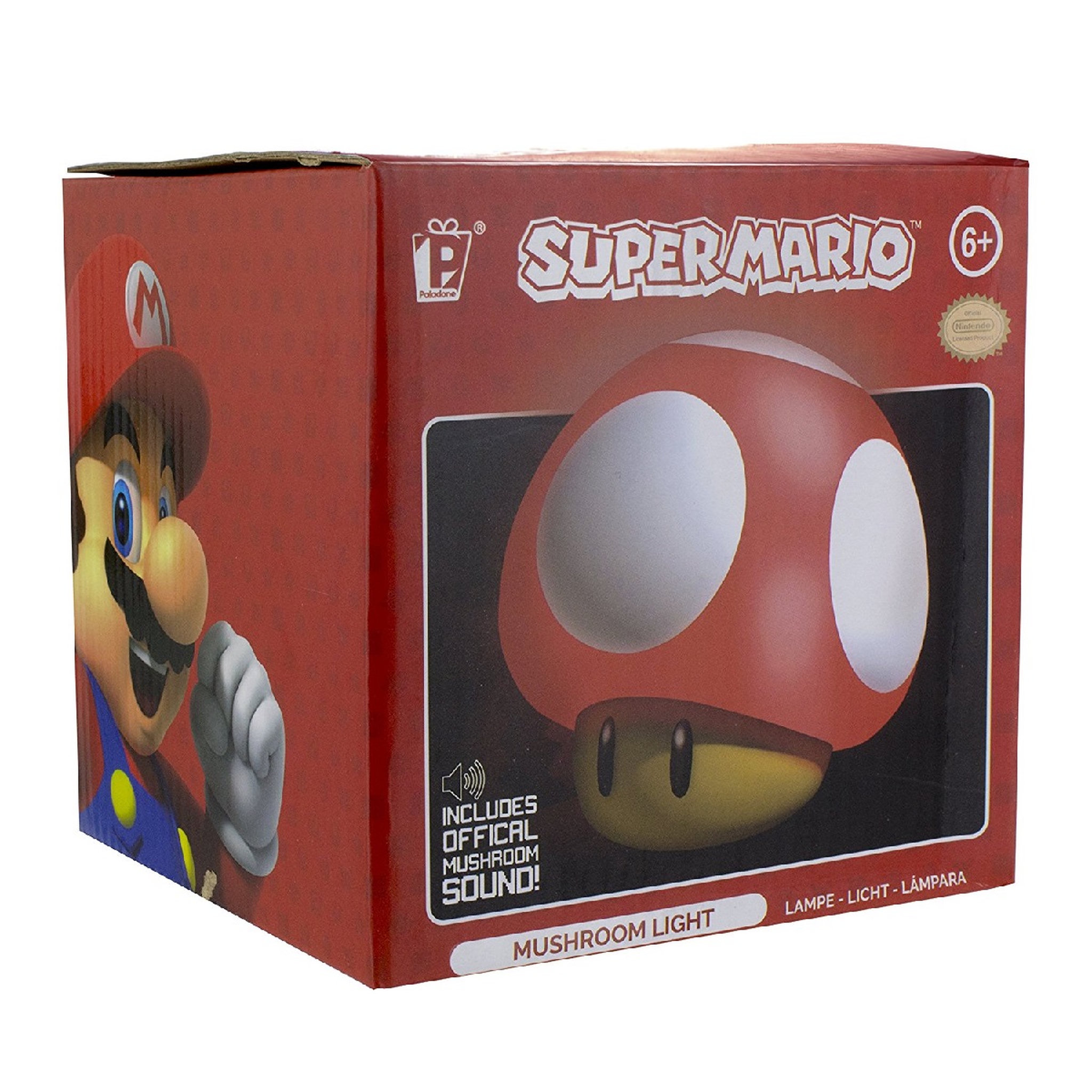 Voir la diapositive 2 : Lampe Champignon Nintendo