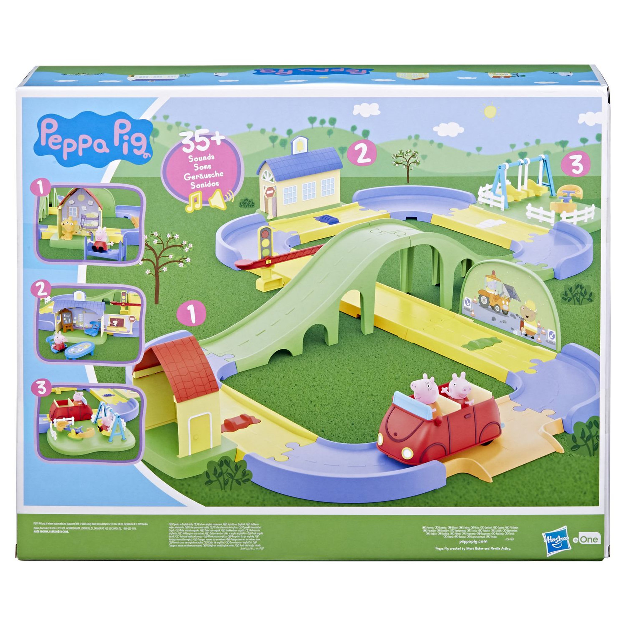 Voir la diapositive 7 : HASBRO Peppa Le circuit en ville 