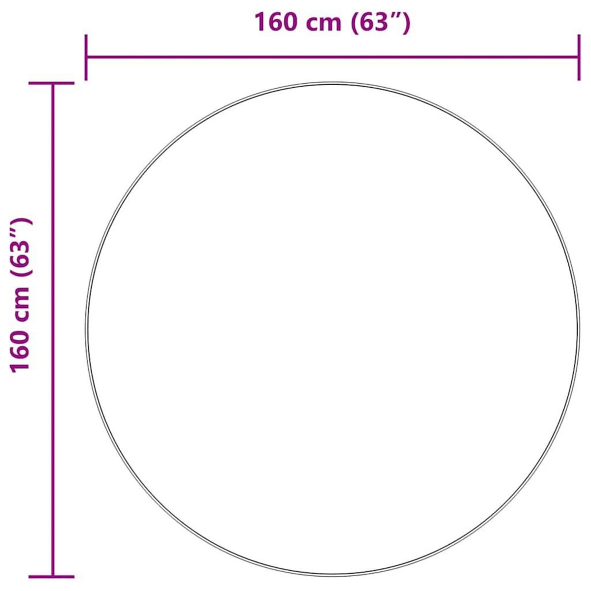 VIDAXL Tapis Shaggy a poils longs NAVARRA gris argente 160x160 cm