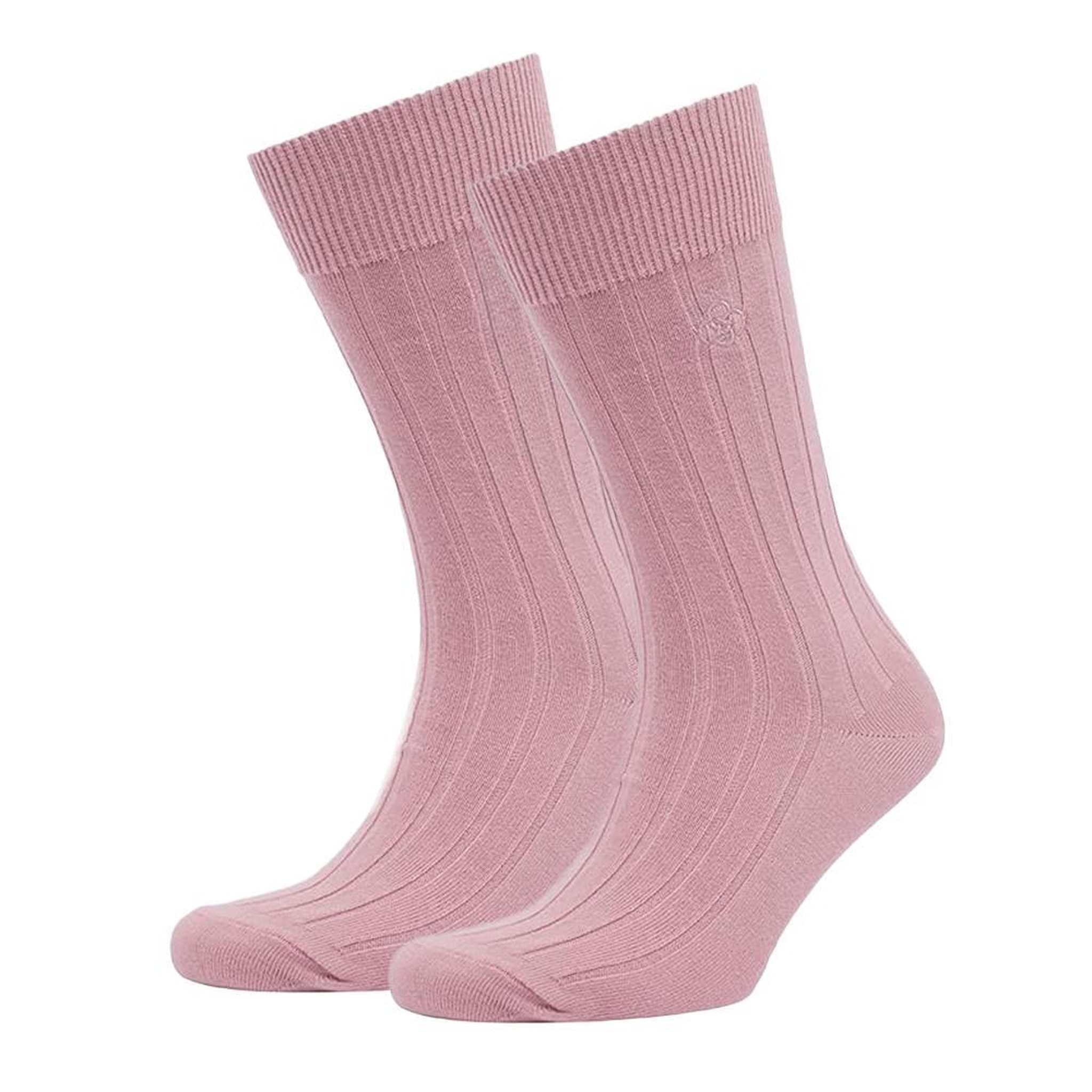 SUPERDRY x1 Paire de Chaussettes Rose Homme SUPERDRY Core Rib Sock