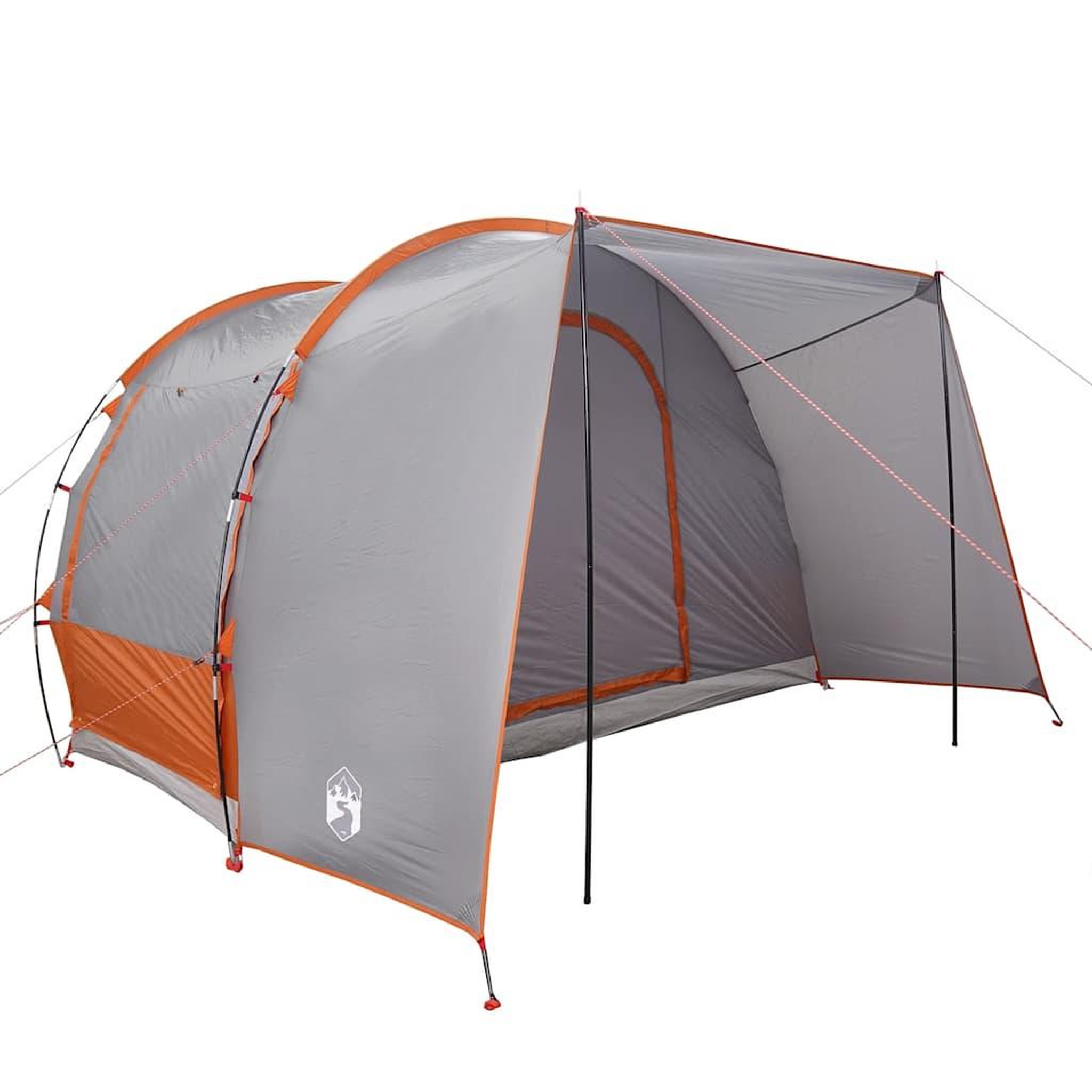 Voir la diapositive 5 : VIDAXL Tente de voiture 2 personnes gris et orange impermeable