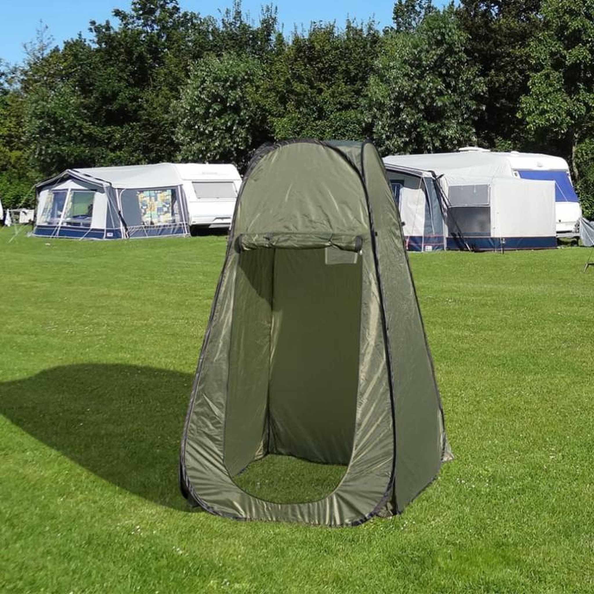 PROPLUS ProPlus Tente d intimité escamotable Polyester Vert