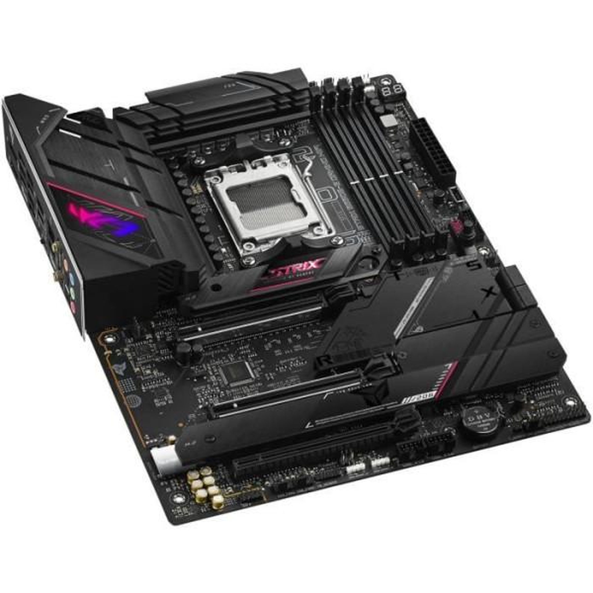 Voir la diapositive 6 : ASUS Carte mere - ASUS - ROG STRIX B650E-E GAMING WIFI - AMD B650 - Emplacement AM5 ATX