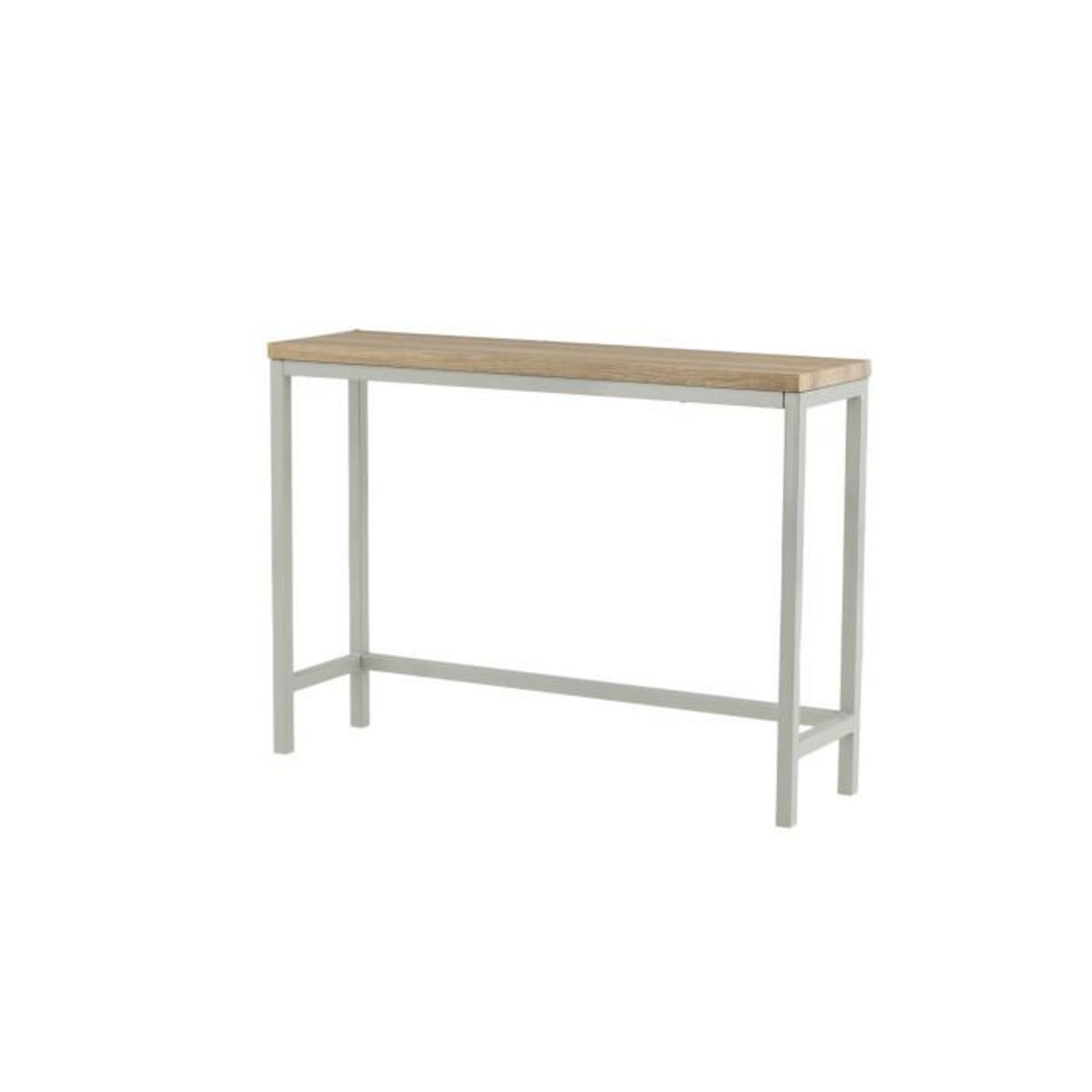 Paris Prix Console Design  Rise  110cm Naturel & Gris