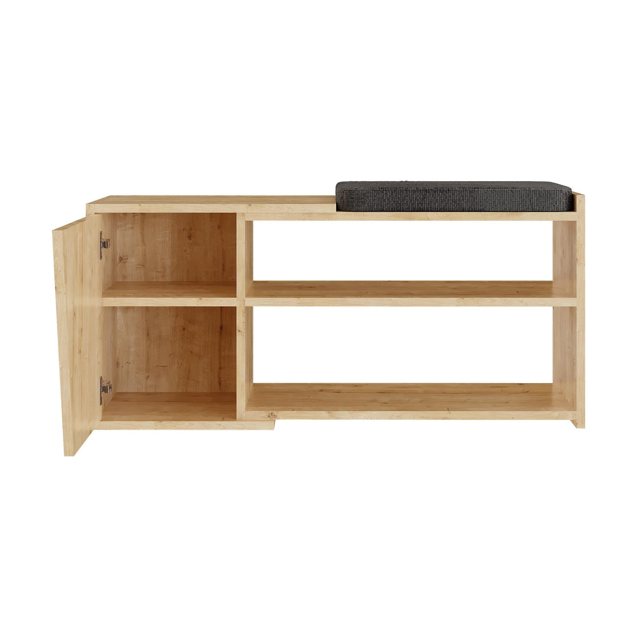 Habitat et Jardin Meuble à chaussures en bois  fiona  - 104 x 37 x 47 cm - beige