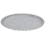 Paris Prix Plateau de Service  Déco  47cm Argent