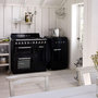Voir la diapositive 3 : SMEG Piano de cuisson gaz TR93BL