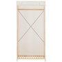 Voir la diapositive 2 : VIDAXL Garde-robe Blanc 79 x 40 x 170 cm Tissu