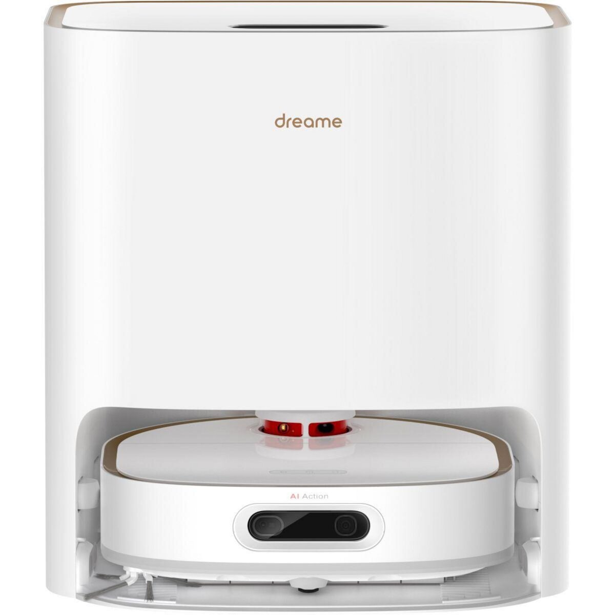 DREAME Aspirateur robot laveur F9 PRO - Blanc pas cher 