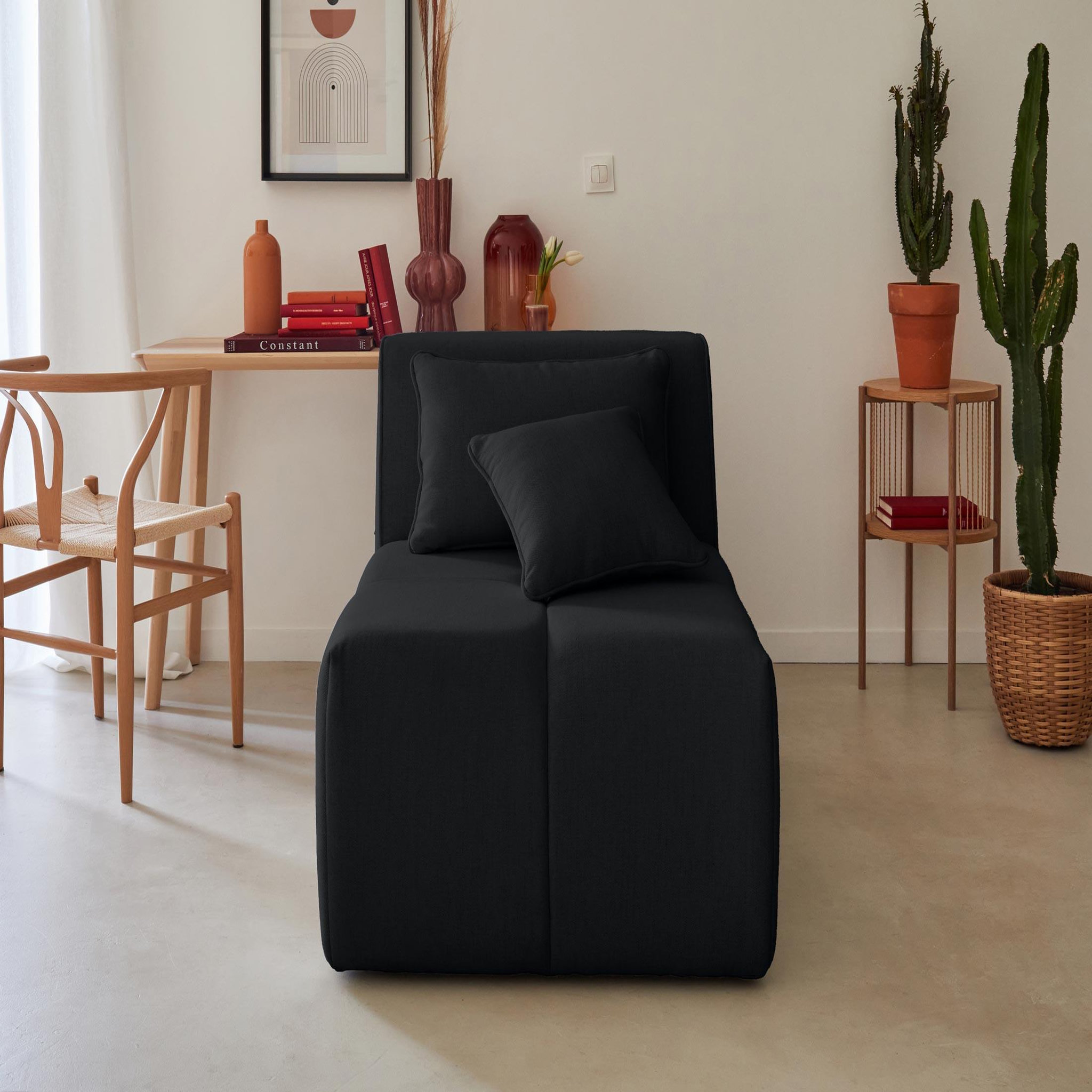 Voir la diapositive 2 : LISA DESIGN Caracas - module d'assise - en tissu